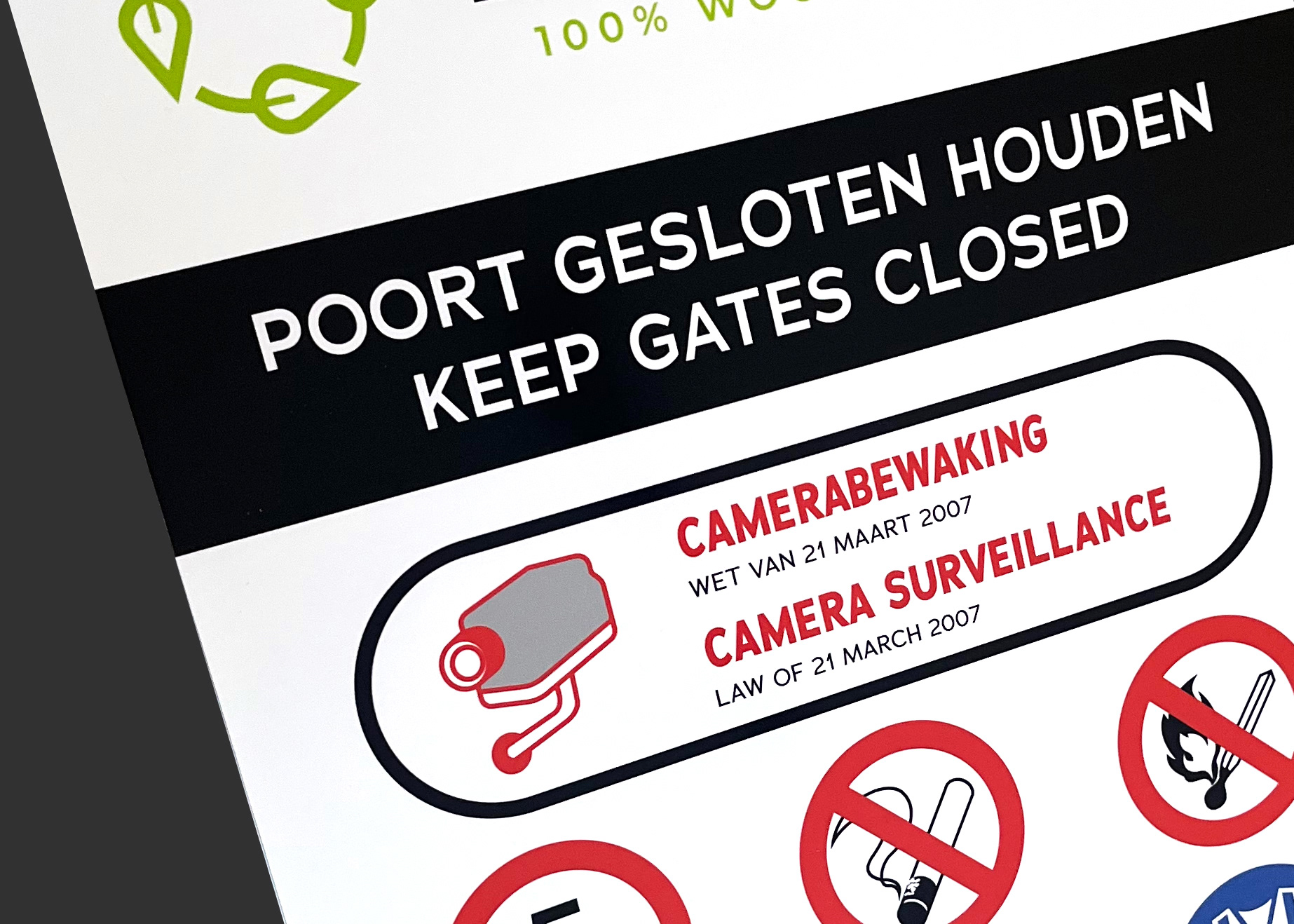 Borden & Signalisatie door GrafixPro
